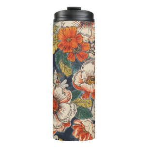 Bouteilles Isothermes Tasses thermiques à motif floral