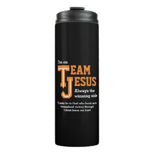 Bouteilles Isothermes TEAM JESUS Christian Monogram