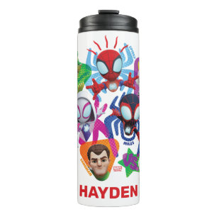Bouteilles Isothermes Team Spidey Vs. Electro, Sandman & Black Cat