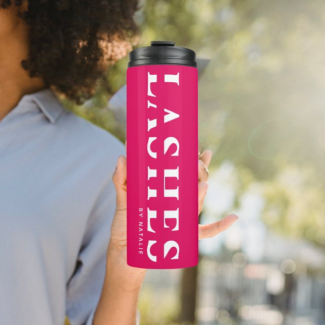 Bouteilles Isothermes Technicien d'extension de Lash personnalisé Cool E (Créateur téléchargé)