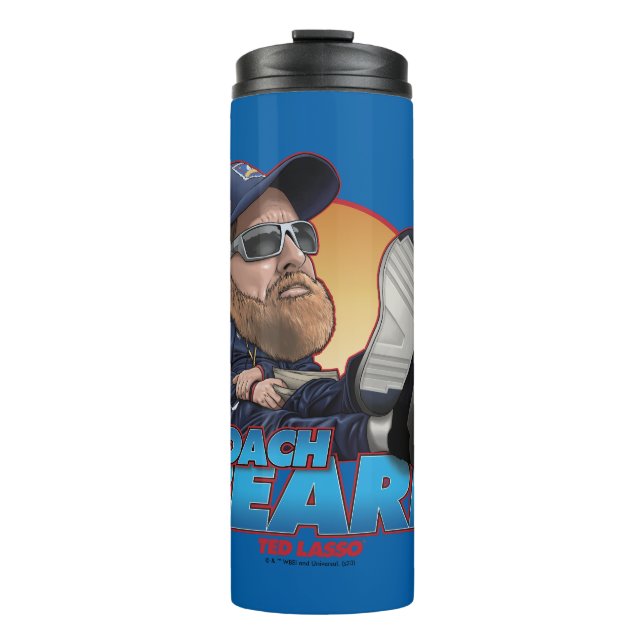 Bouteilles Isothermes Ted Lasso | Coach Beard Bobblehead (Devant)