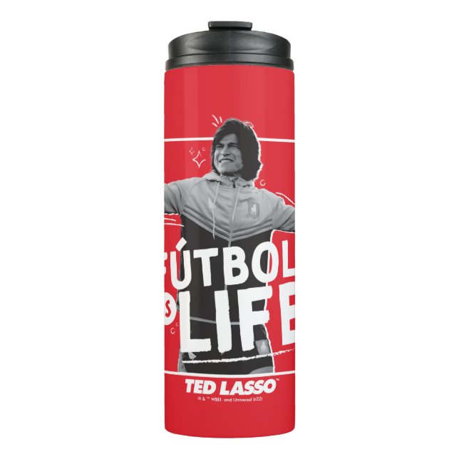Bouteilles Isothermes Ted Lasso | Dani Rojas Fútbol is Life (Devant)