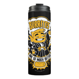 Bouteilles Isothermes Teen Titans Go!   Beast Boy "Burritos Are Better"