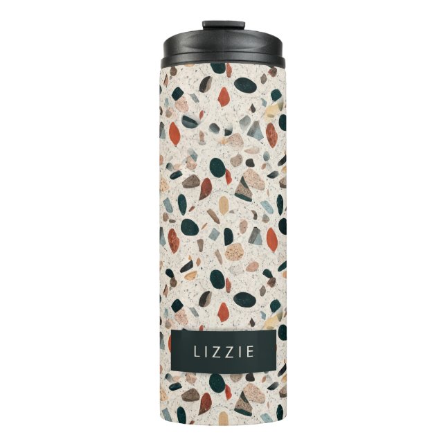 Bouteilles Isothermes Terrazzo personnalisé (Devant)
