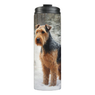 Bouteilles Isothermes Terrier Gallois Qu'il neige Noël