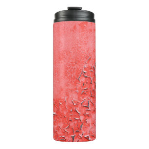 Bouteilles Isothermes Texture de la vintage rouille peinte fond de mur e