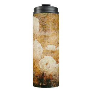 Bouteilles Isothermes texture vintage florale grunge d'arrière - plan