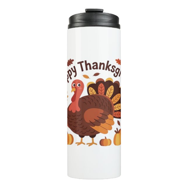 Bouteilles Isothermes Thanksgiving Turquie - Automne Vacances Classic Ov (Devant)