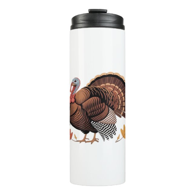Bouteilles Isothermes Thanksgiving Turquie - Automne Vacances Classique  (Devant)