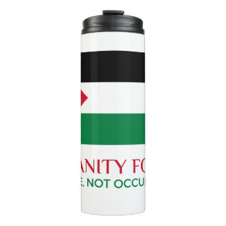 Bouteilles Isothermes Thermal Tumbler Palestine support