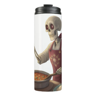 Bouteilles Isothermes Thermal Tumbler - Skeleton Cooking Class | Funny H