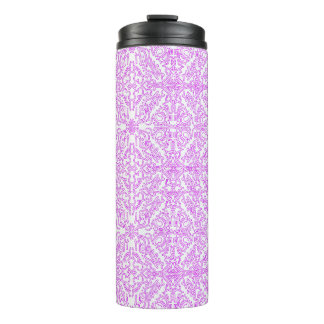 Bouteilles Isothermes Thermal Tumbler Soft Pink Dream Mandala pattern 