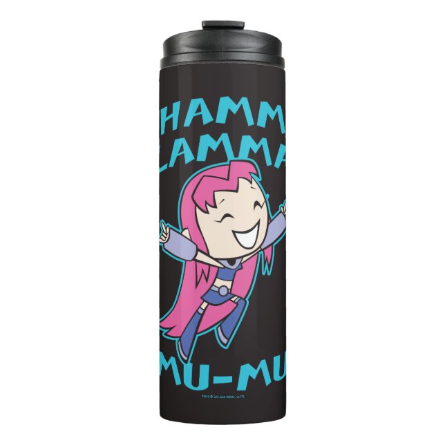 Bouteilles Isothermes Titans Ados, allez ! | Starfire "Shamma Lamma Mu-M (Devant)