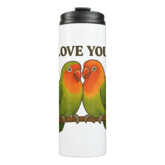 Bouteilles Isothermes Together Forever Lovebirds Thermal Tumbler