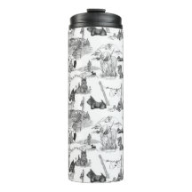 Toile noire de Terrier en ÉCOSSE