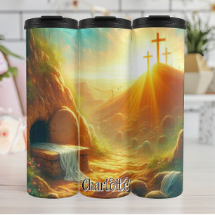 Bouteilles Isothermes Tombe et croix vides de Jésus