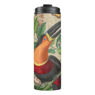 Bouteilles Isothermes Toucan Jungle Tropical Bird Belle antique