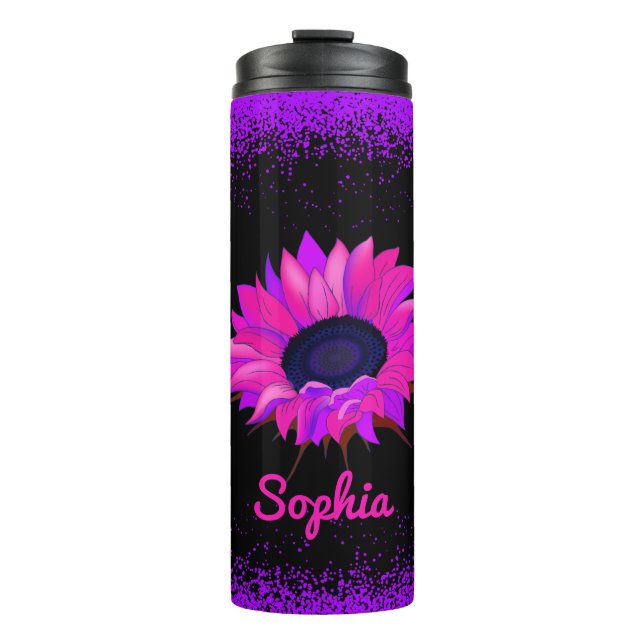 Bouteilles Isothermes Tournesol pourpre (Devant)