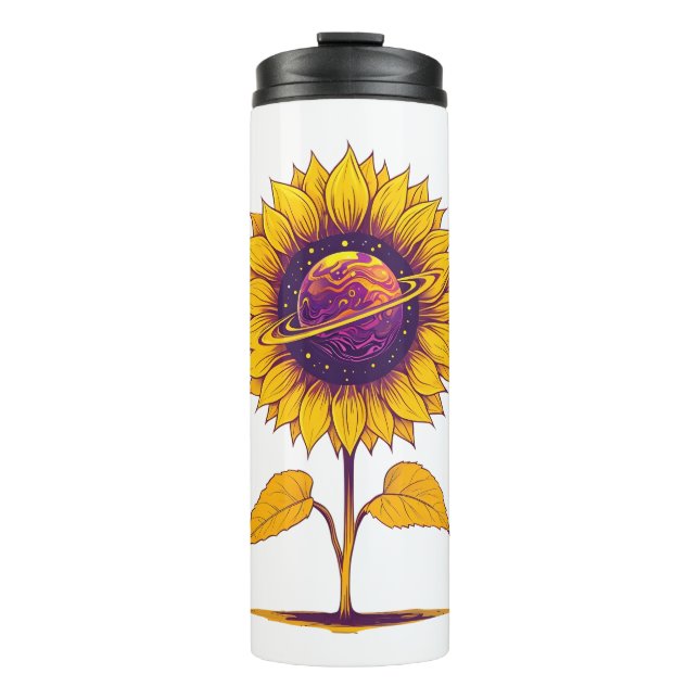 Bouteilles Isothermes Tournesol Saturn (Devant)