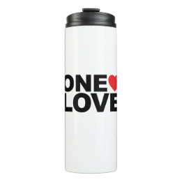 Bouteilles Isothermes Tousseuse thermique du logo OneLove