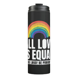 Bouteilles Isothermes Tout amour est la même fierté LGBT Egalité des dro
