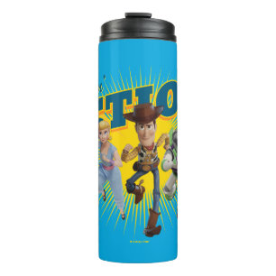 Bouteilles Isothermes Toy Story 4  "Agissez !" Art de groupe