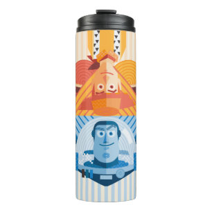 Bouteilles Isothermes Toy Story  Graphique réversible Woody & Buzz