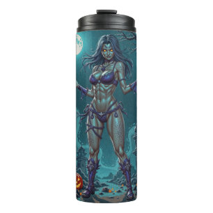 Bouteilles Isothermes Traite d'Halloween ou ami Zombie w Cerveau