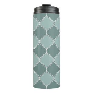 Bouteilles Isothermes Trellis marocain vintage quatrefoil patte sans sou