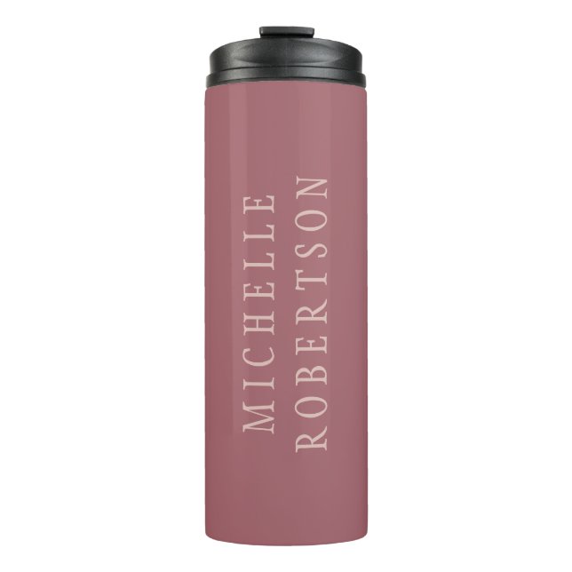 Bouteilles Isothermes Trend Rose Dust Gold Creative Unique Classique (Devant)
