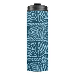 Bouteilles Isothermes Tribal vintage ethnique, sans couture motif.