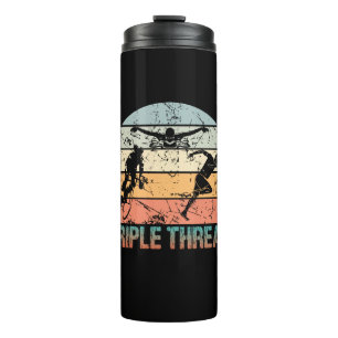 Bouteilles Isothermes Triple Menace - Athlète de triathlon