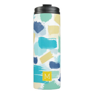 Bouteilles Isothermes Trucs de peinture colorés et Monogramme
