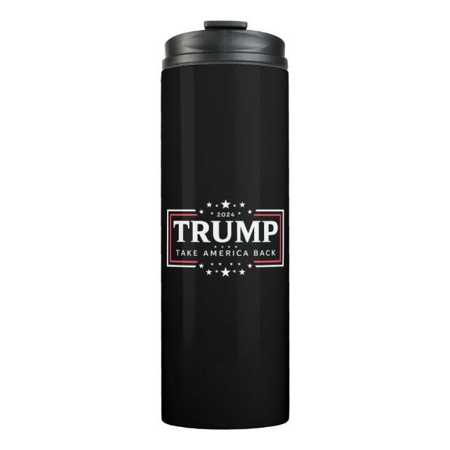 Bouteilles Isothermes Trump 2024 : Reprendre l'Amérique (Devant)