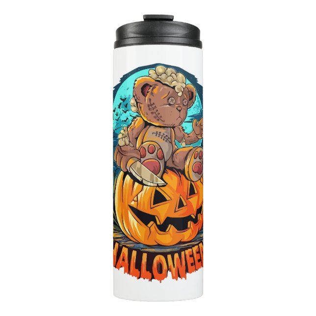 Bouteilles Isothermes Tueur d'ours d'Halloween (Devant)