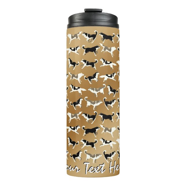 Bouteilles Isothermes Tumble Husky personnalisé Tumblers et cadeaux ther (Devant)