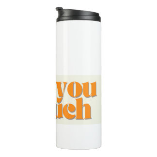 Bouteilles Isothermes Tumbler personnalisé Merci beaucoup