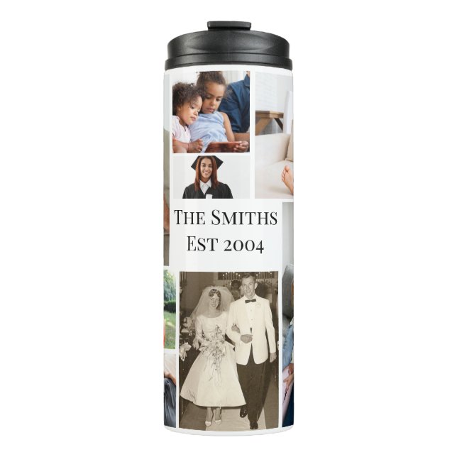 Bouteilles Isothermes Tumbler photo personnalisé de 16 oz (Devant)