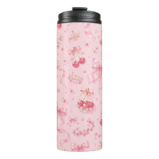 Bouteilles Isothermes Tumbler Rose Féminin Esthétique