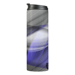 Bouteilles Isothermes Tumbler Thermique Abstrait Tendance Lilas Violet