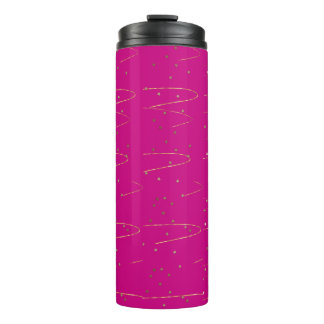 Bouteilles Isothermes Tumbler Thermique Céleste Or Rose Chaud