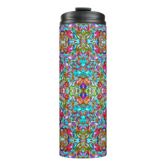 Bouteilles Isothermes TUMBLER THERMIQUE ORNAMENTAL vintage ITALIEN