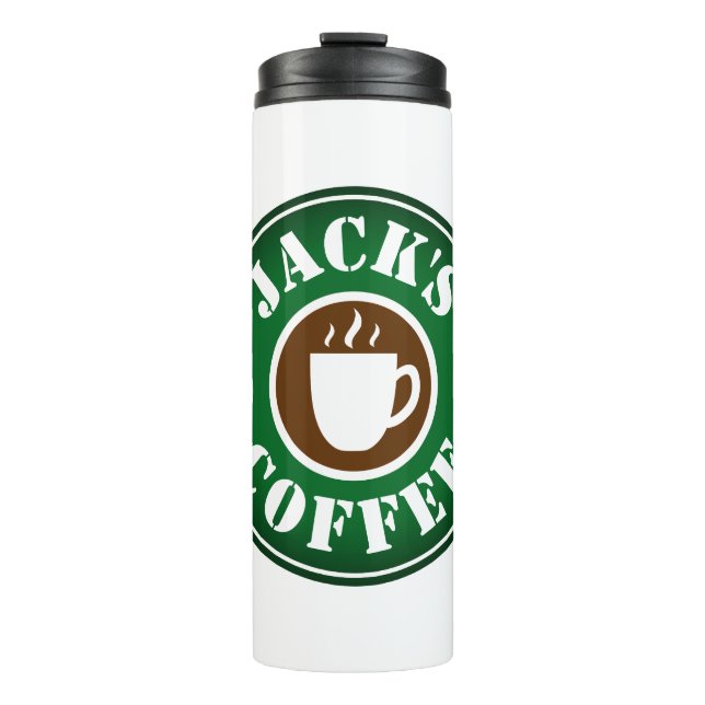Bouteilles Isothermes Tumbler thermique personnalisé voyage tasse de caf (Devant)