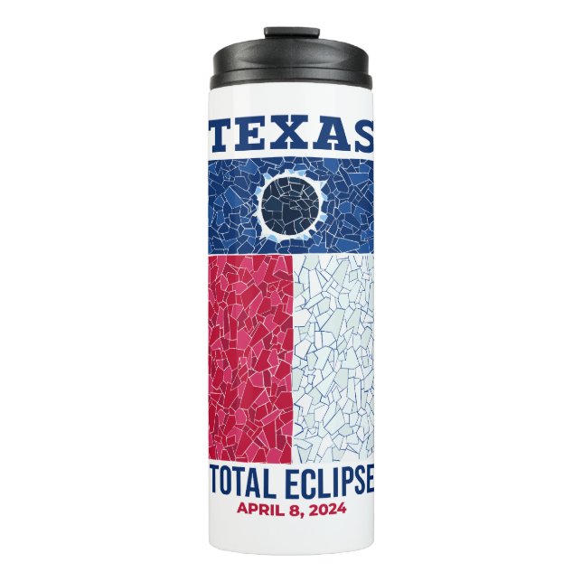 Bouteilles Isothermes Tumbler thermique Total Éclipse Texas (Devant)