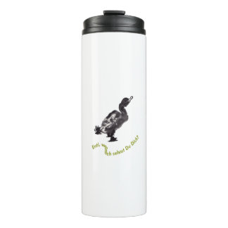 Bouteilles Isothermes Tuschekunst chinois avec motif canard