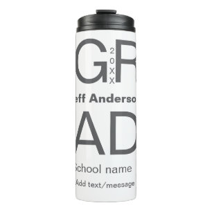 Bouteilles Isothermes Typographie moderne graduation simple minimum c