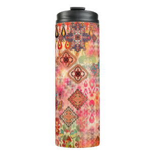 Bouteilles Isothermes Un beau motif ethnique sans couture sur digi Abstr