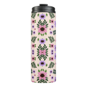 Bouteilles Isothermes Un grand mug de voyage cylindrique avec un couverc
