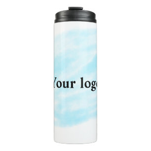 Bouteilles Isothermes Un logo personnalisé simple et élégant ici compagn