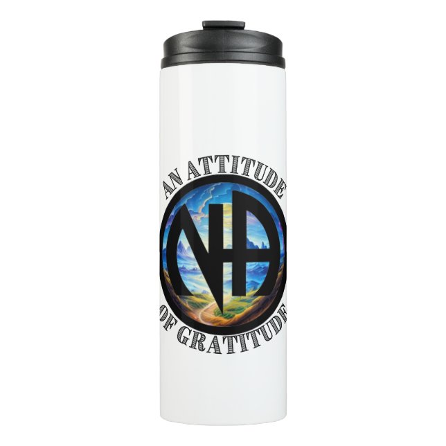 Bouteilles Isothermes Une attitude de gratitude - NA (Devant)